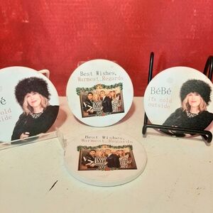 Bébé Holiday Coasters Set
